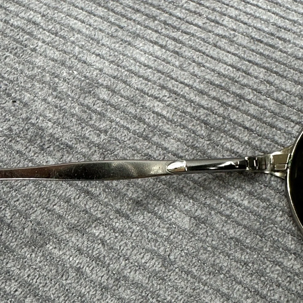 B&L Ray-Ban Vintage Oval Y2K Sunglasses Gunmetal W2839 PUAS Bausch & Lomb